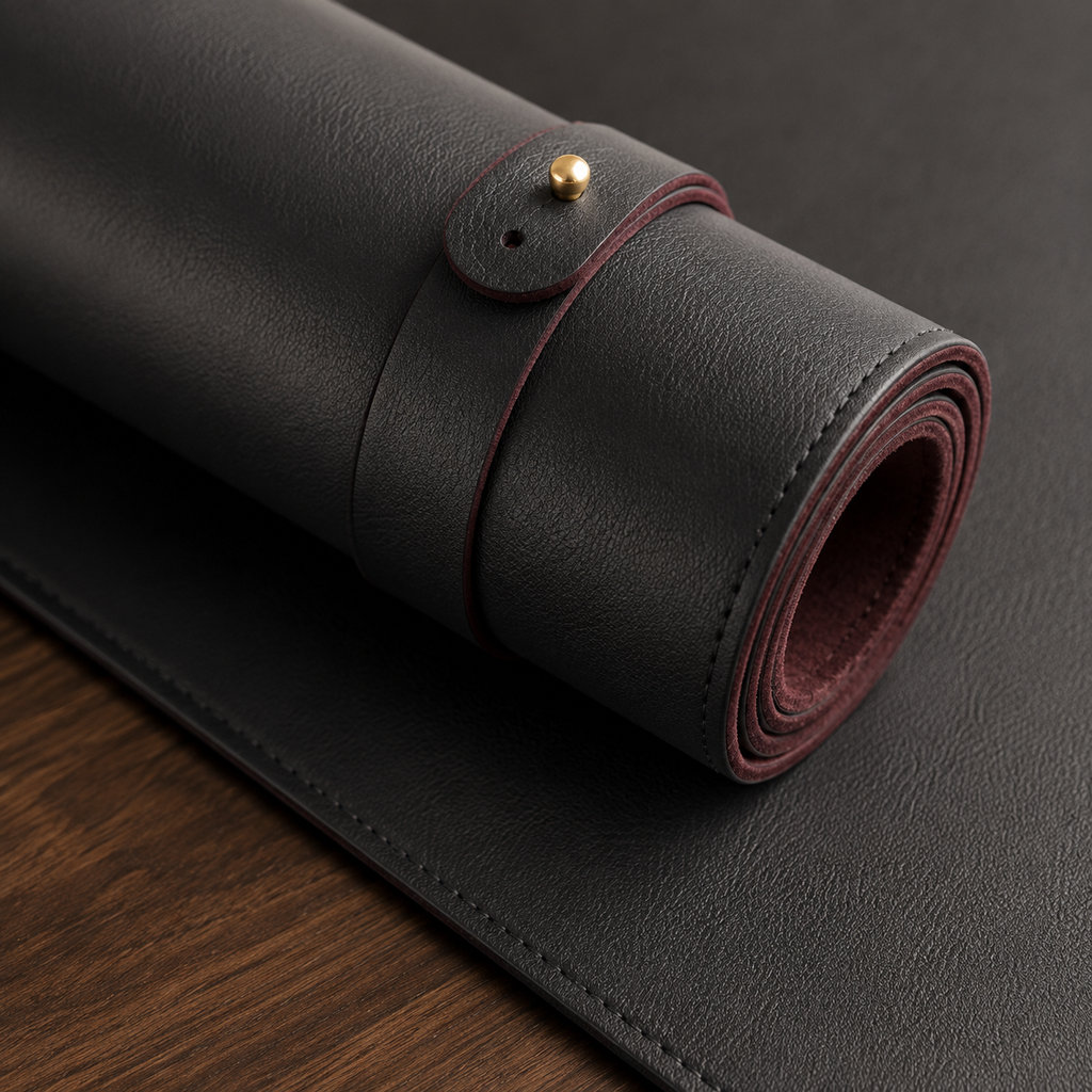The Leather Pad surface in close detail