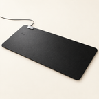 Black Charge Pad with integrated wireless charging area