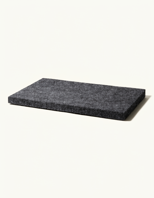 Ground Pad — Felt — 3 mm wool-look felt desk pad with an anti-slip backing.