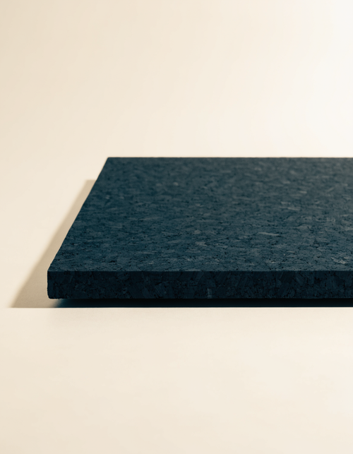 Ground Pad — Cork — 800 × 400 mm cork-faced desk pad. 2 mm.