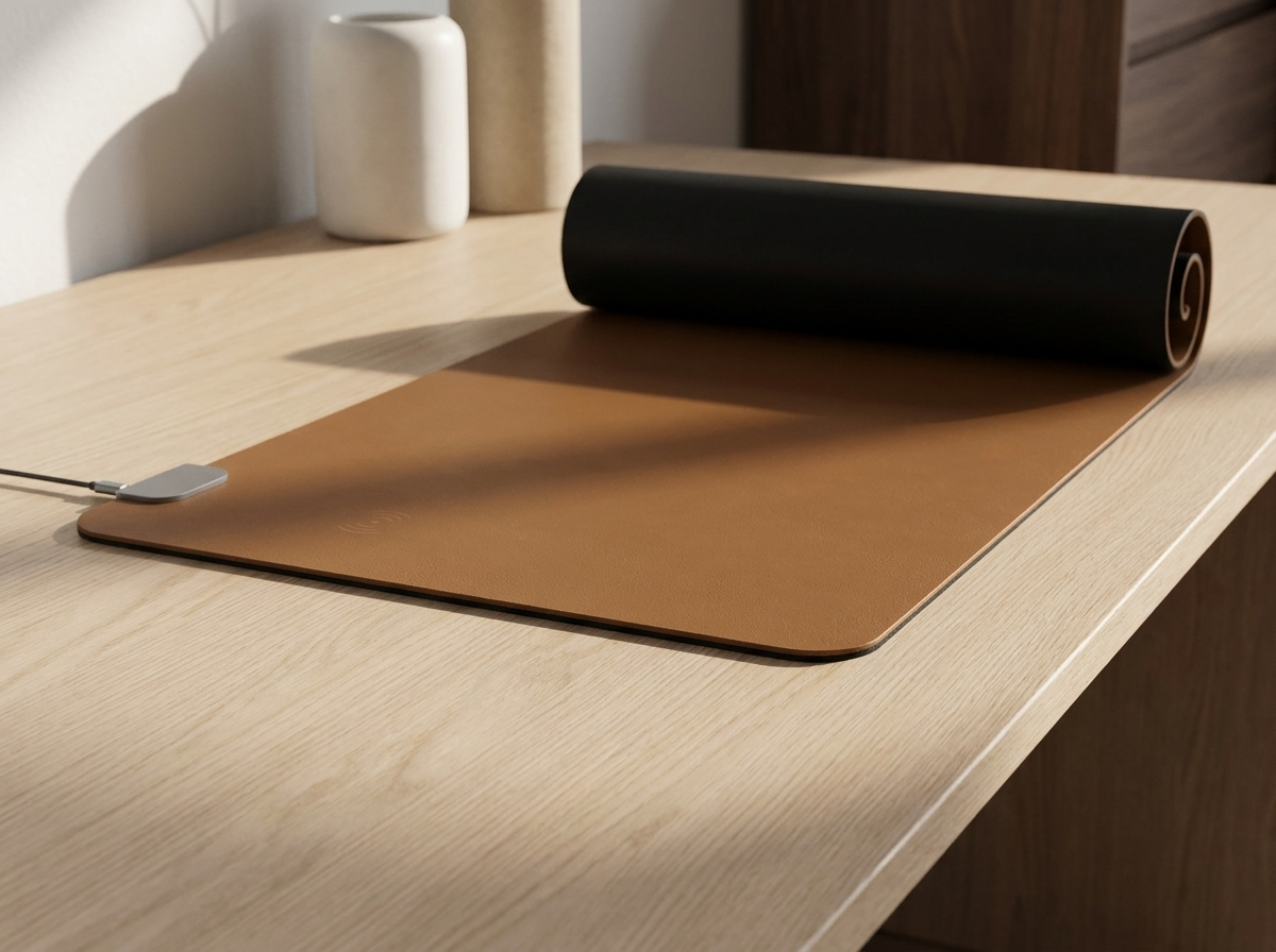 A smooth, uncluttered surface.